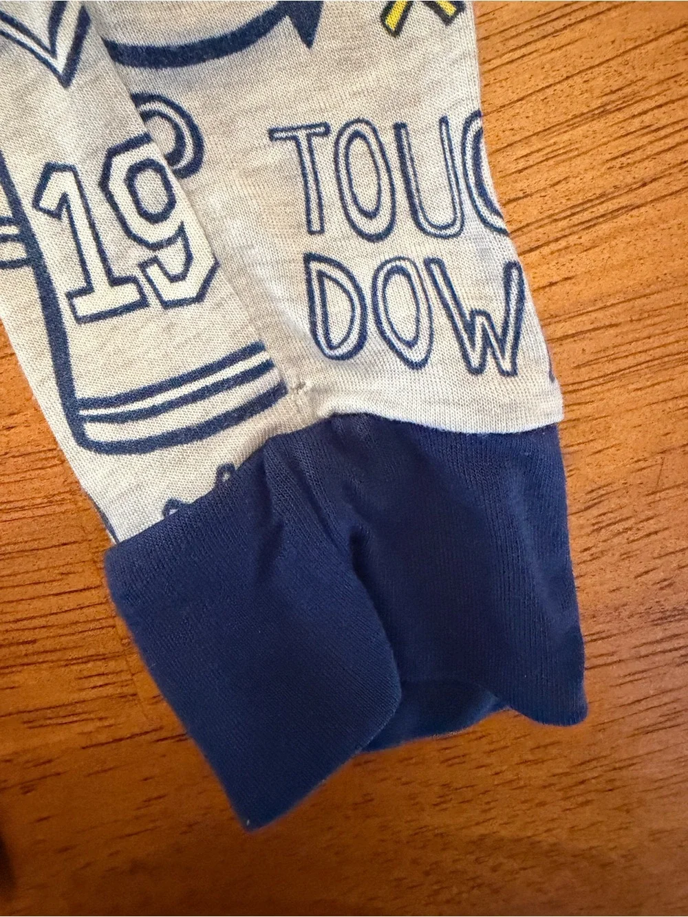 Little Sleepies LS 5/6 Game Day Football Bamboo long Sleeve Pajamas